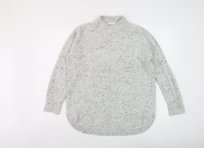 Womens UK Size S Wallis Grey Pullover Jumper