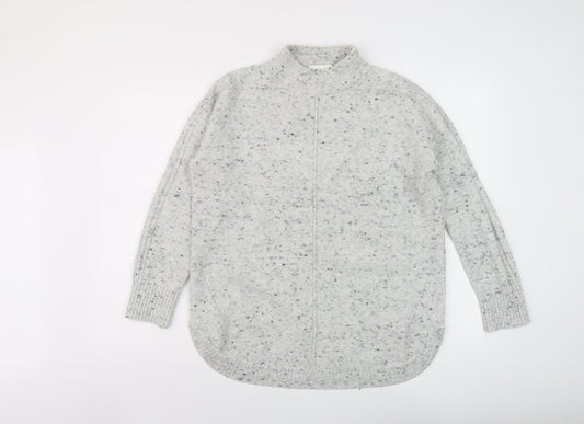Womens UK Size S Wallis Grey Pullover Jumper