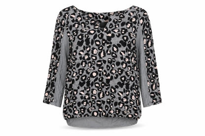 Womens UK Size 14 InWear Grey Basic Blouse