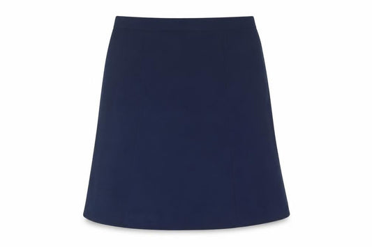 Festa Womens Blue Polyester A-Line Skirt Size 18 Zip