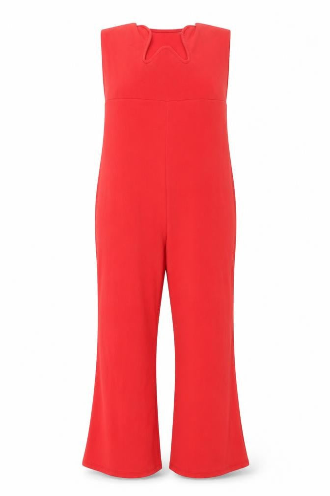 Womens UK Size 16 Missguided One-Piece Red Jumpsuit