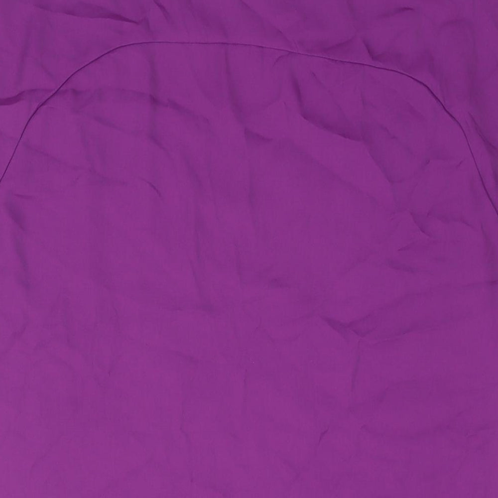 Womens UK Size 14 River Island Purple Basic Blouse