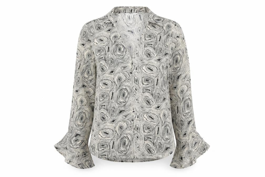Womens UK Size 10 NEXT Ivory Basic Blouse