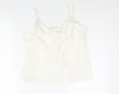 Womens UK Size 16 Marks and Spencer Ivory Camisole Blouse