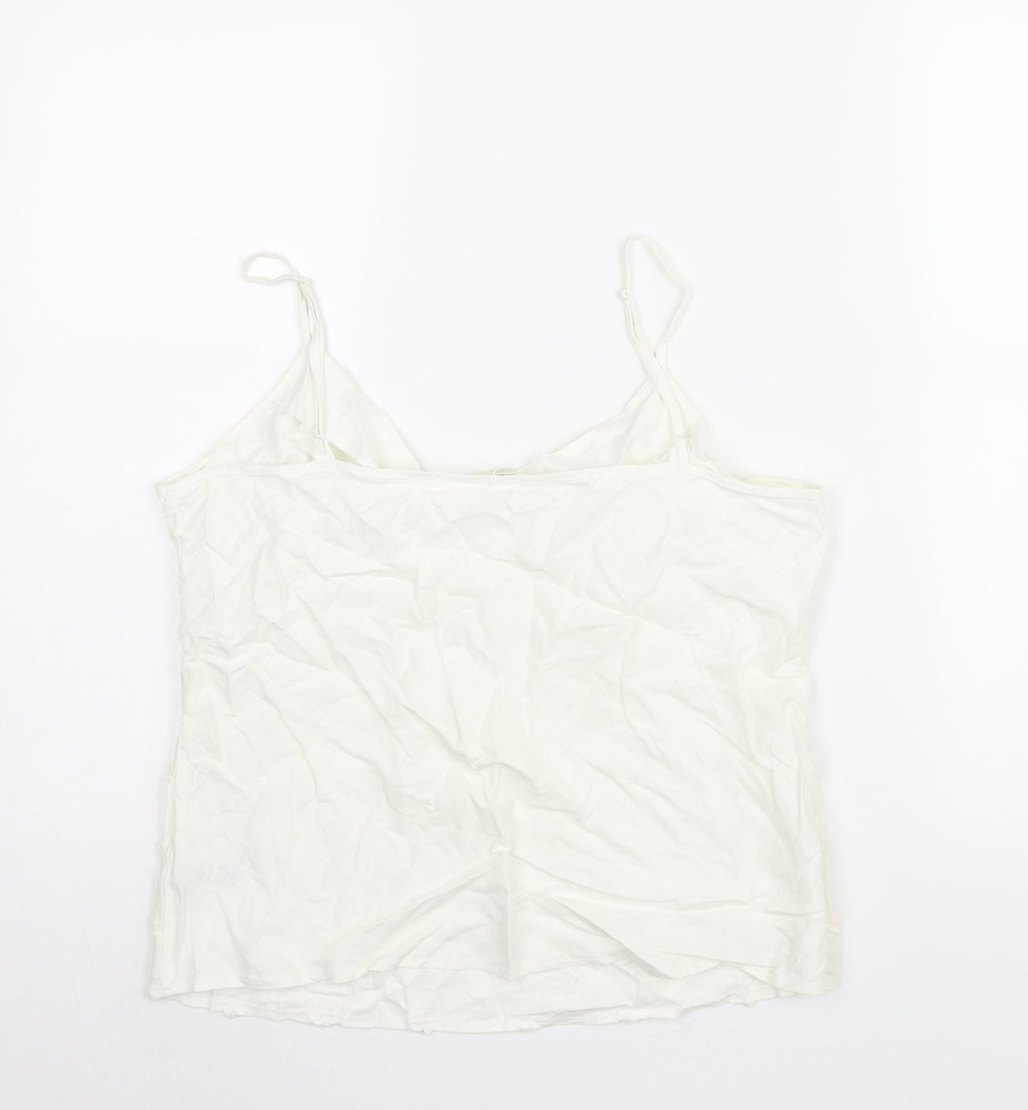 Womens UK Size 16 Marks and Spencer Ivory Camisole Blouse