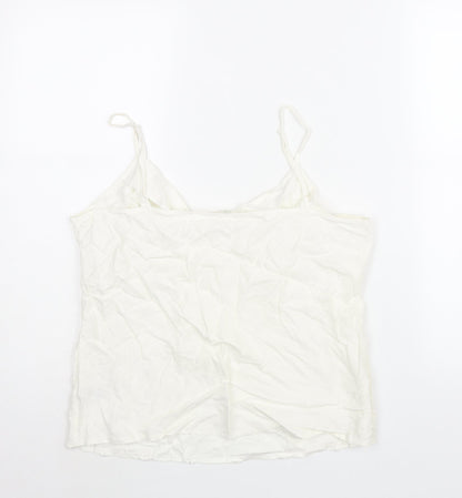 Womens UK Size 16 Marks and Spencer Ivory Camisole Blouse