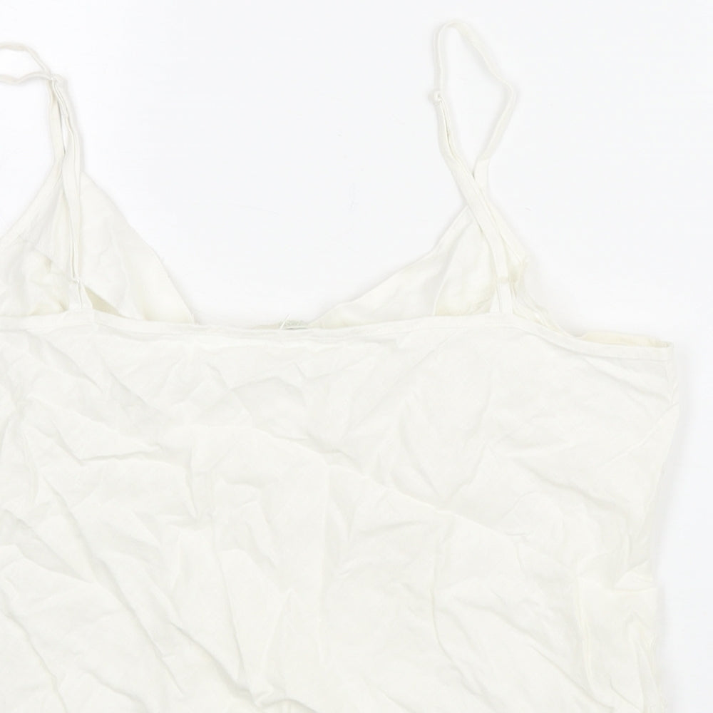 Womens UK Size 16 Marks and Spencer Ivory Camisole Blouse