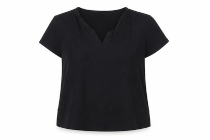 Womens UK Size 16 Marks and Spencer Black Basic Blouse