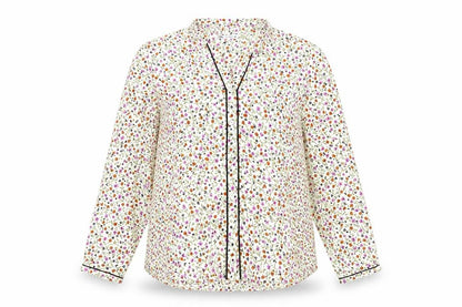Womens UK Size S Zara Multicoloured Basic Blouse