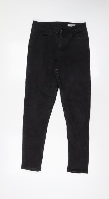 Womens UK Size 8 Marks and Spencer Regular Fit Skinny Black Jeans