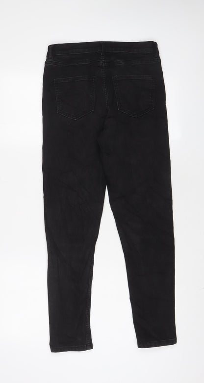 Womens UK Size 8 Marks and Spencer Regular Fit Skinny Black Jeans