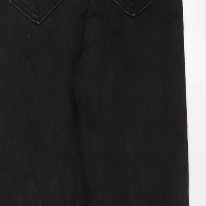 Womens UK Size 8 Marks and Spencer Regular Fit Skinny Black Jeans
