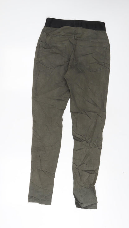Womens UK Size 8 Marks and Spencer Regular Fit Jegging Green Jeans