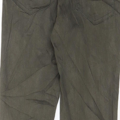 Womens UK Size 8 Marks and Spencer Regular Fit Jegging Green Jeans