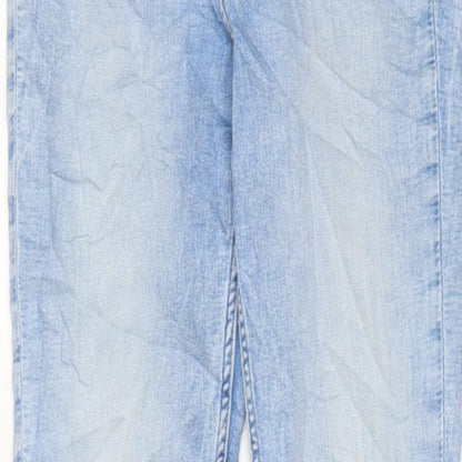 Womens UK Size 10 H&M Regular Fit Skinny Blue Jeans