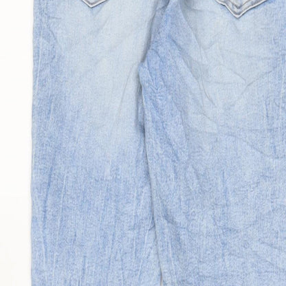 Womens UK Size 10 H&M Regular Fit Skinny Blue Jeans