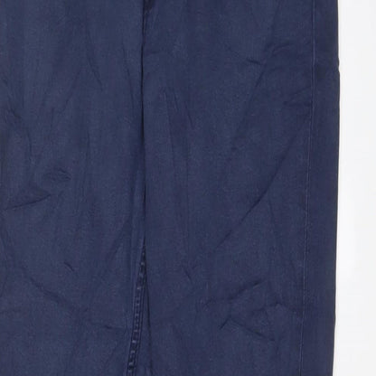 F&F Womens Blue Cotton Skinny Jeans Size 10 L29 in Regular Zip