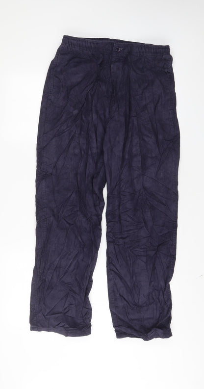 Mens UK Size 32 in Chums Regular Fit  Blue Trousers