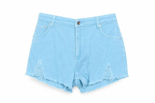 Womens UK Size 8 Bershka Regular Fit Basic Shorts