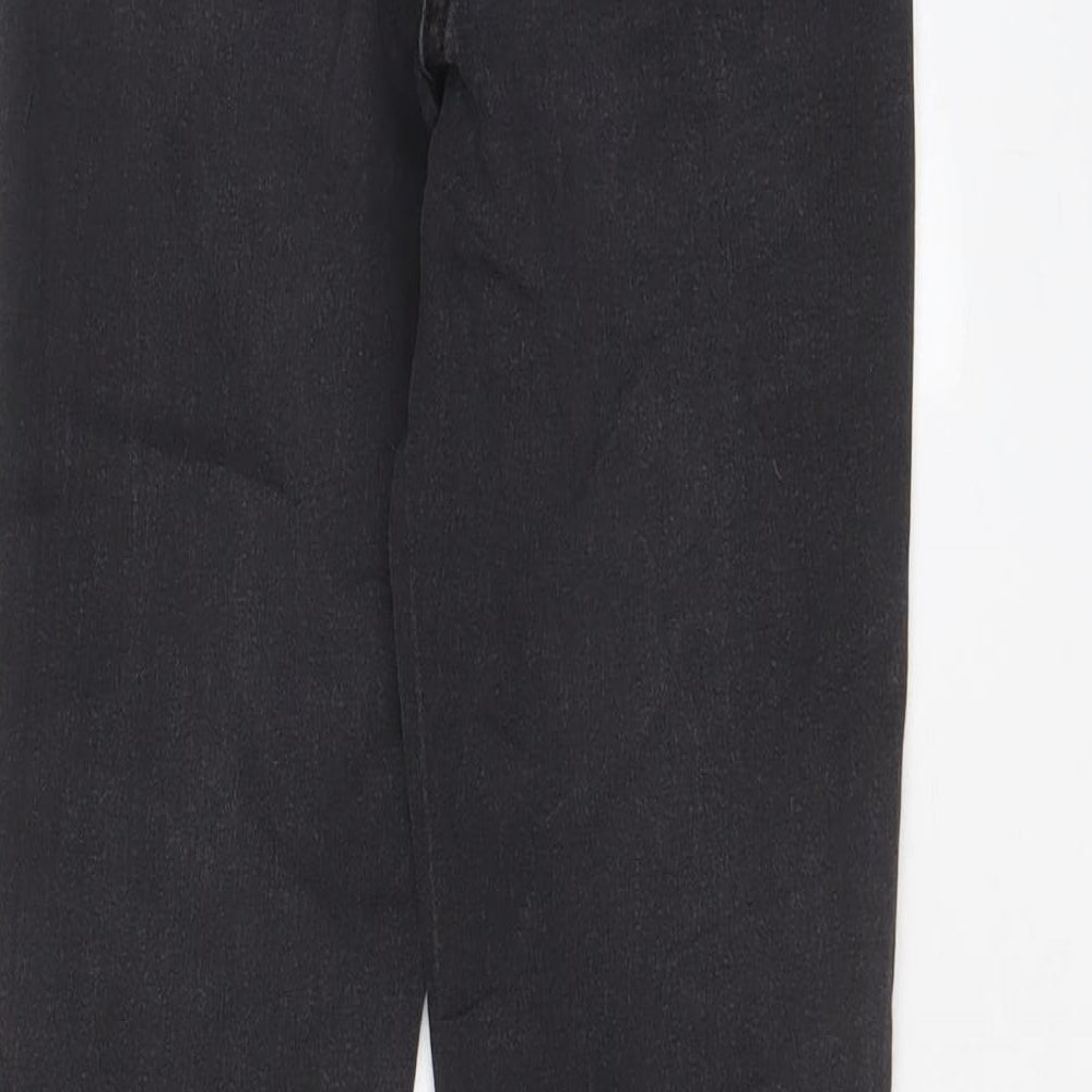 Internacionale Womens Grey Cotton Skinny Jeans Size 6 L28 in Regular Zip