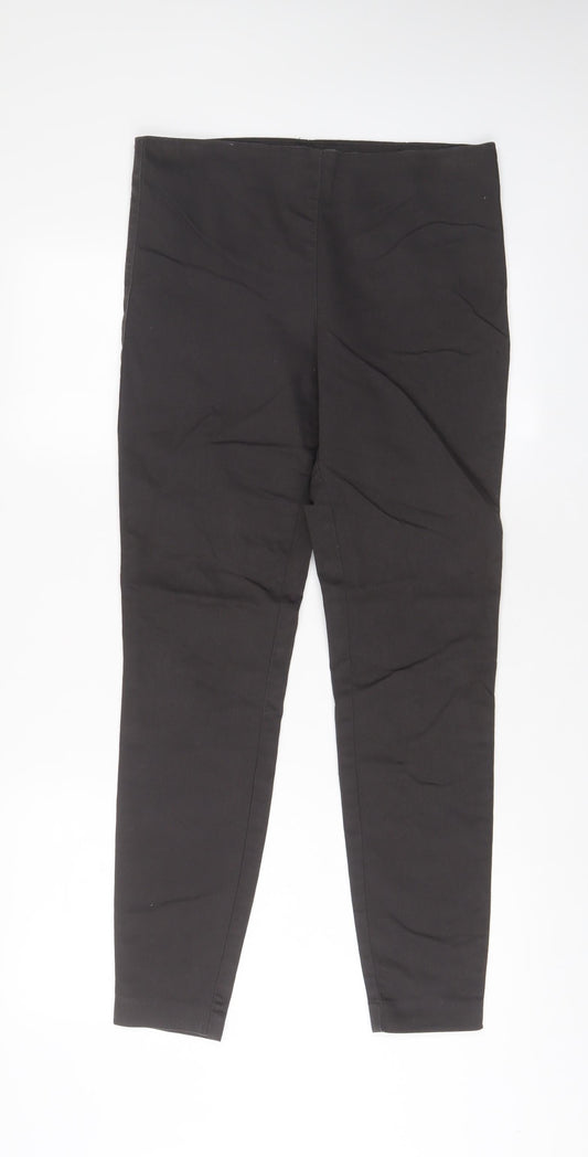 Womens UK Size 12 H&M Regular Fit  Brown Trousers