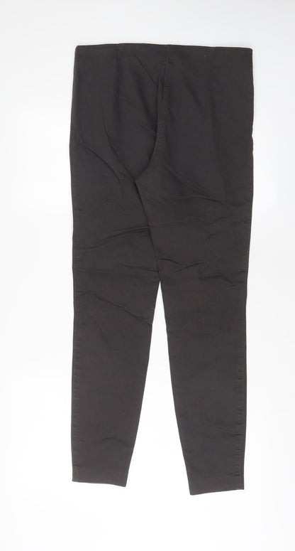 Womens UK Size 12 H&M Regular Fit  Brown Trousers