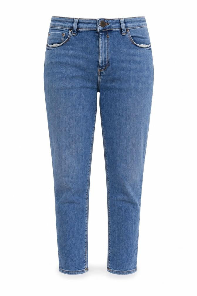Womens UK Size 30 in ASOS Regular Fit Capri Blue Jeans