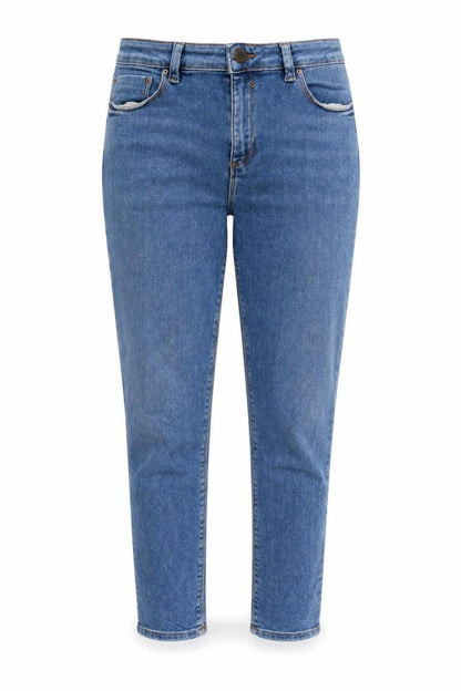 Womens UK Size 30 in ASOS Regular Fit Capri Blue Jeans