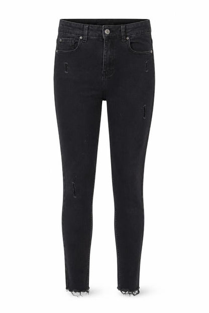 Womens UK Size 10 Denim & Co. Regular Fit Skinny Grey Jeans