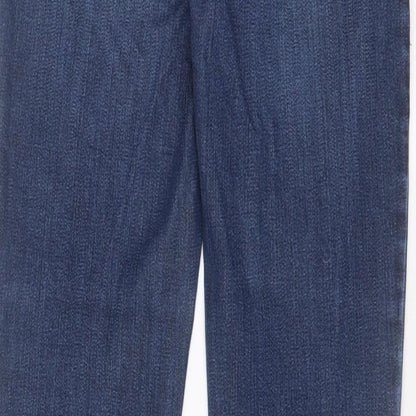Levi's Womens Blue Cotton Skinny Jeans Size 26 in L30 in Regular Zip