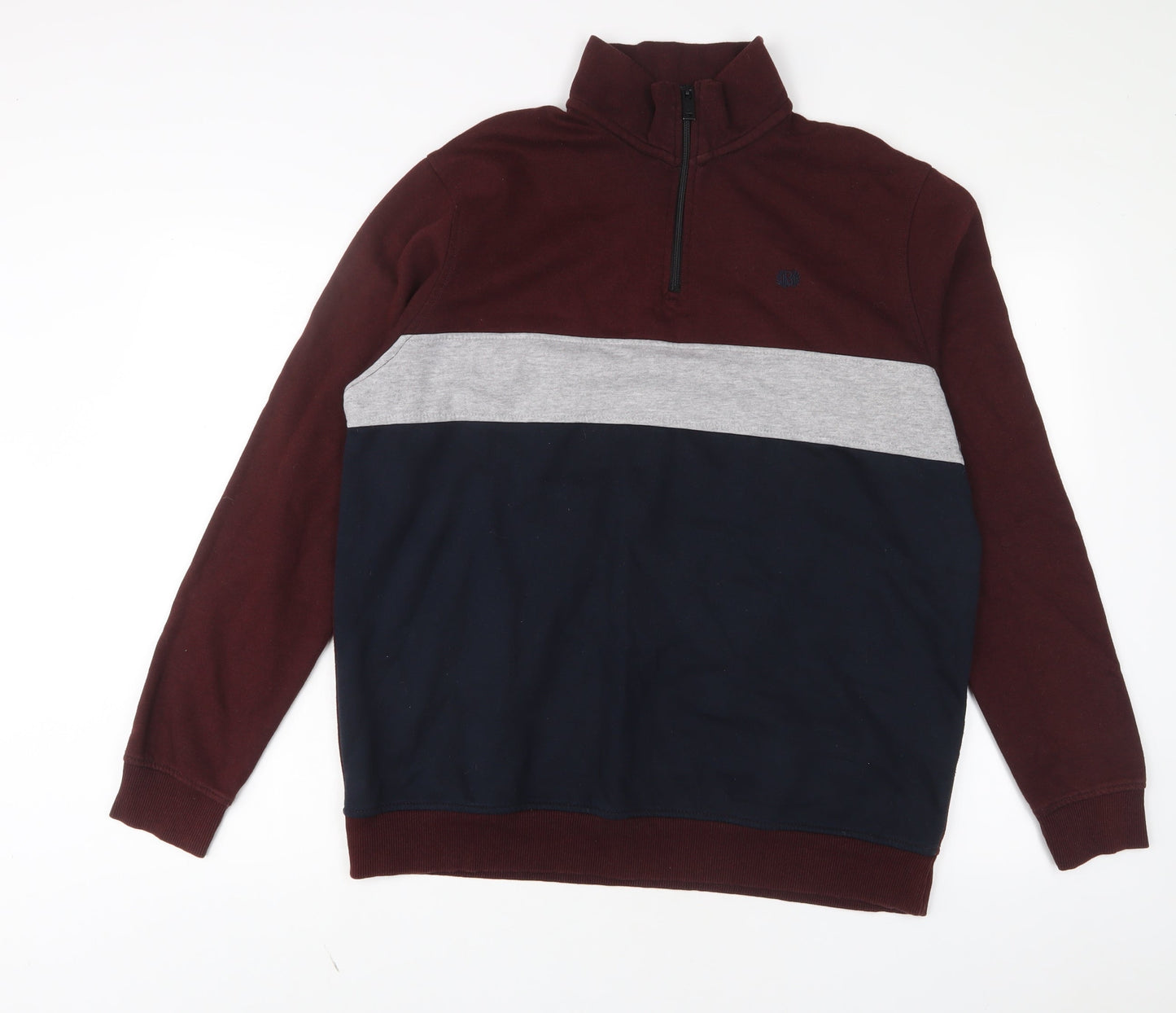 Mens UK Size L Burton Multicoloured Pullover Sweatshirt