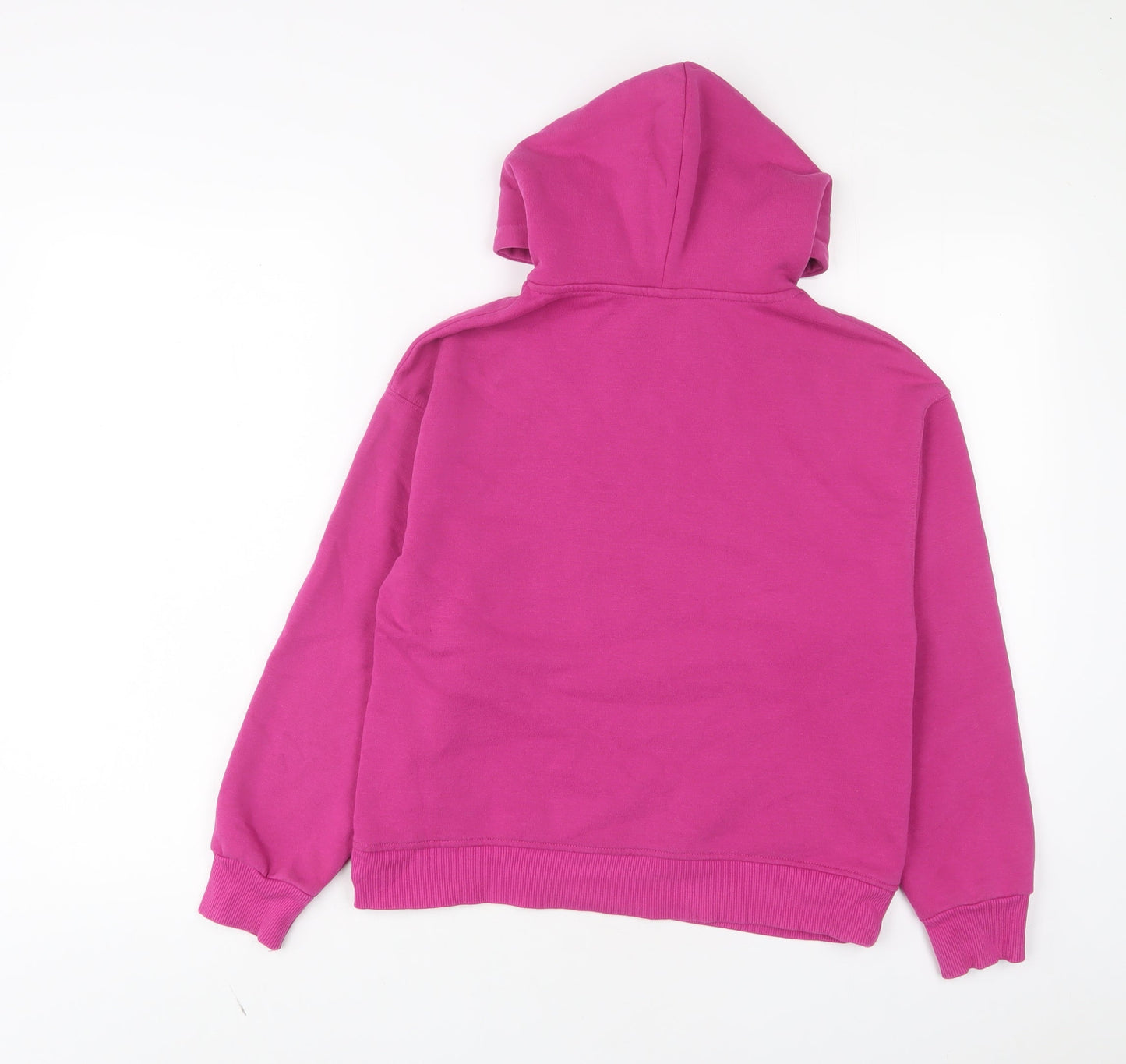 Zara Girls Purple Cotton Pullover Hoodie Size 11-12 Years Pullover