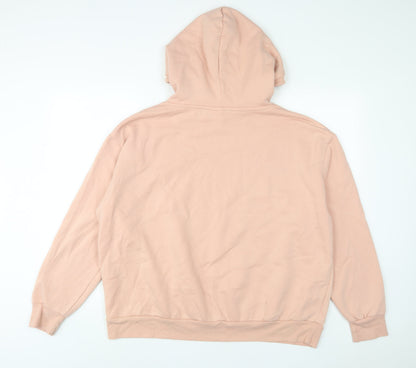 Womens UK Size XL Disney Pink Pullover Hoodie