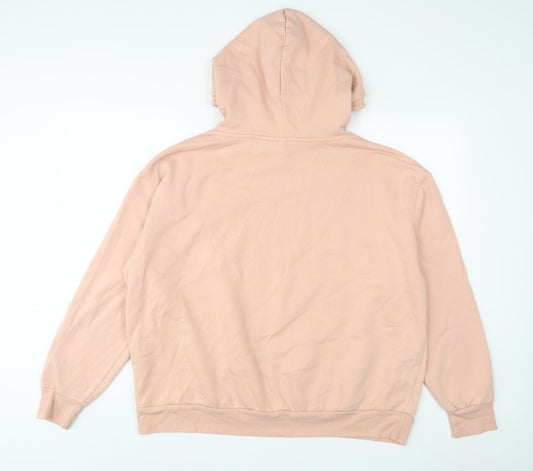 Womens UK Size XL Disney Pink Pullover Hoodie