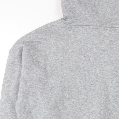 USA Pro Womens Grey Cotton Pullover Hoodie Size 10 Pullover