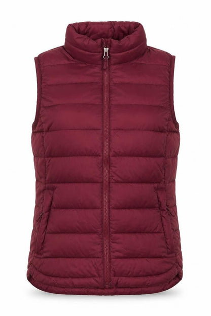 32 Degrees Womens Red Gilet Jacket Size S Zip - Zip Pockets