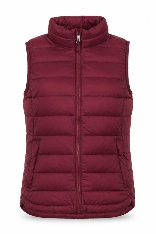 32 Degrees Womens Red Gilet Jacket Size S Zip - Zip Pockets