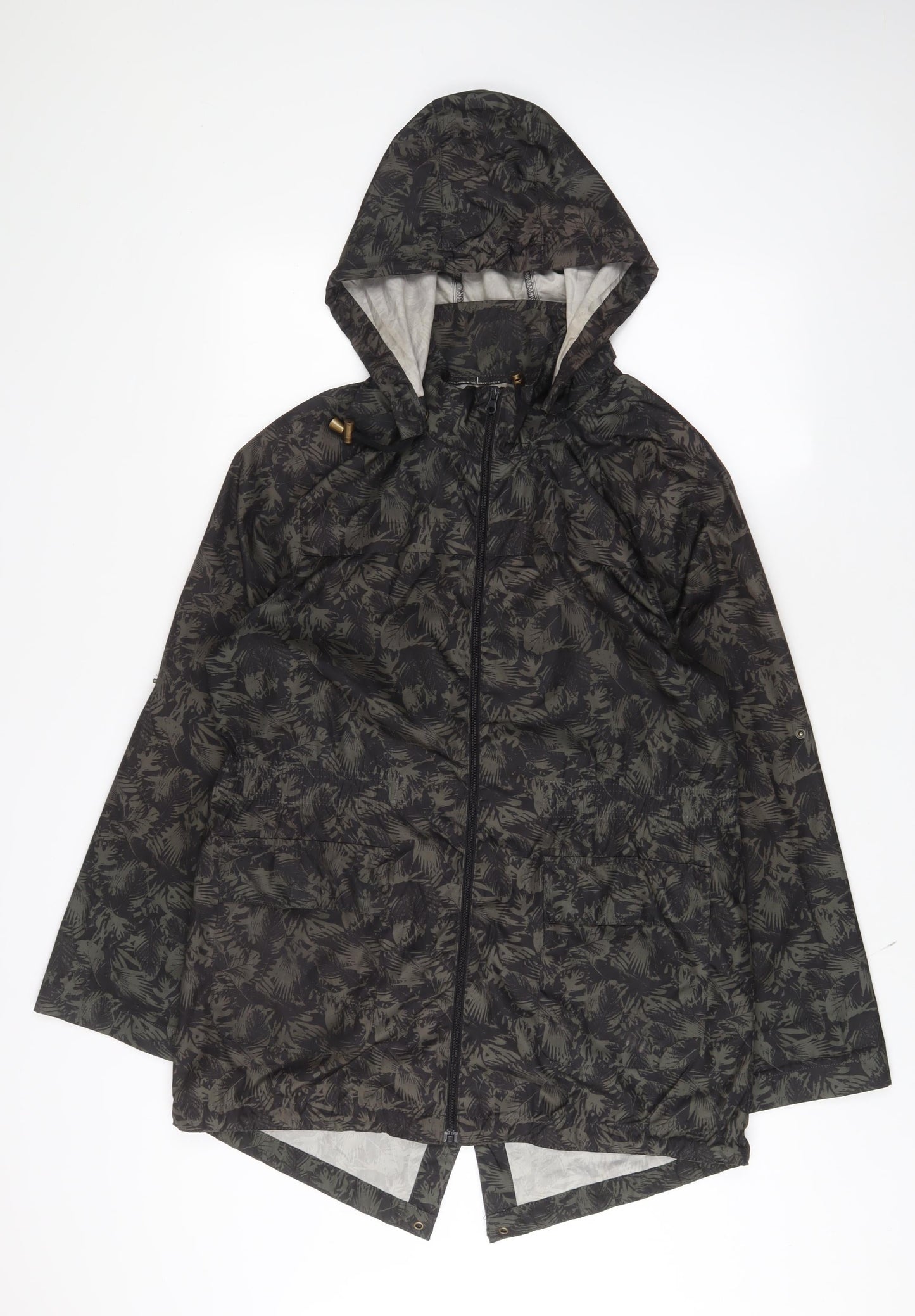 Womens UK Size 12 Brave Soul Green Jacket