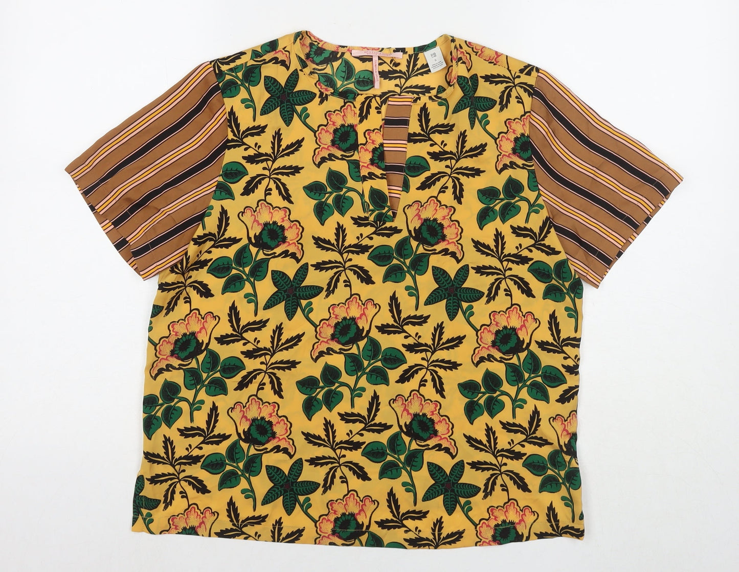 Womens UK Size S Scotch & Soda Multicoloured Basic T-Shirt
