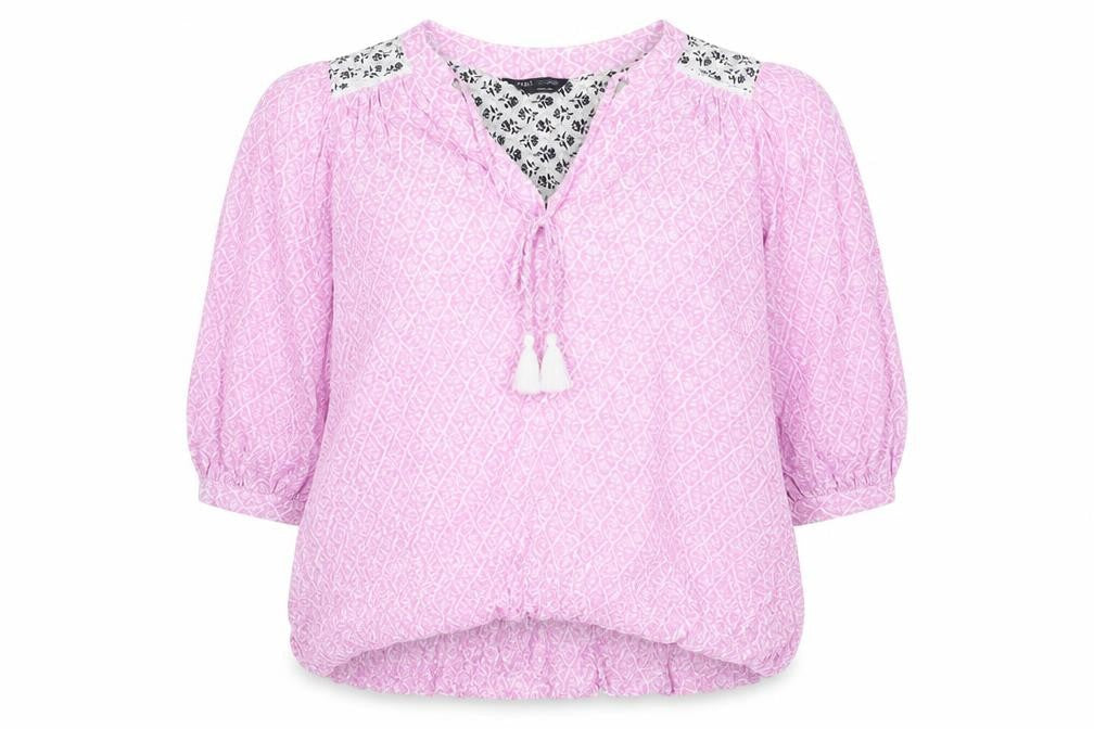 Womens UK Size 10 Marks and Spencer Pink Basic Blouse
