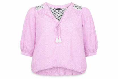 Womens UK Size 10 Marks and Spencer Pink Basic Blouse