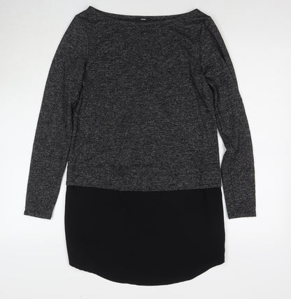 Womens UK Size S Tezenis Grey Tunic Jumper