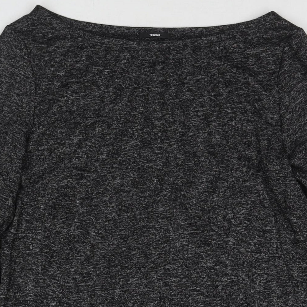 Womens UK Size S Tezenis Grey Tunic Jumper