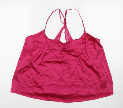 Womens UK Size L Marks and Spencer Purple Camisole Tank