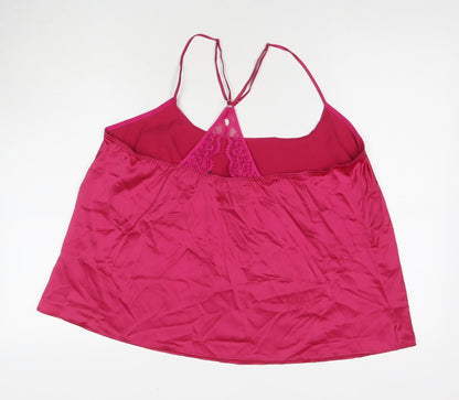 Womens UK Size L Marks and Spencer Purple Camisole Tank