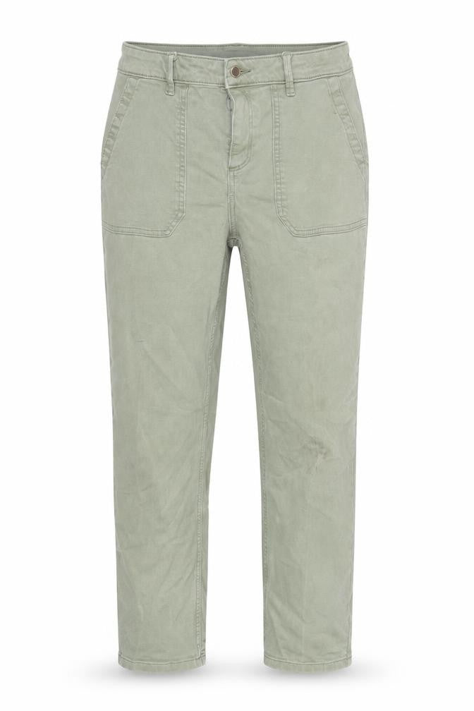 Womens UK Size 12 F&F Regular Fit Straight Green Jeans