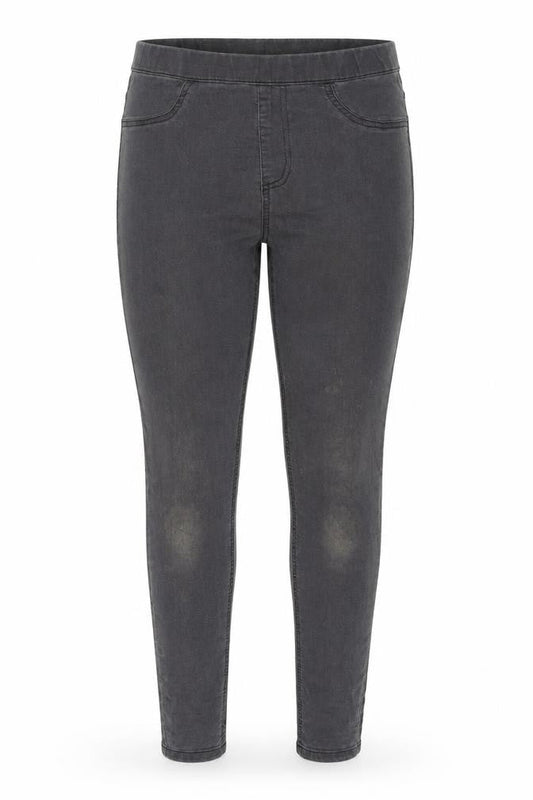 Womens UK Size 14 Avenue Regular Fit Jegging Grey Jeans