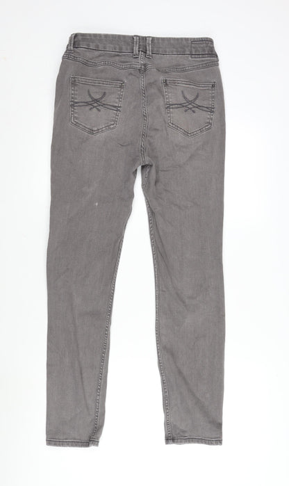 Womens UK Size 10 Marks and Spencer Regular Fit Skinny Grey Jeans