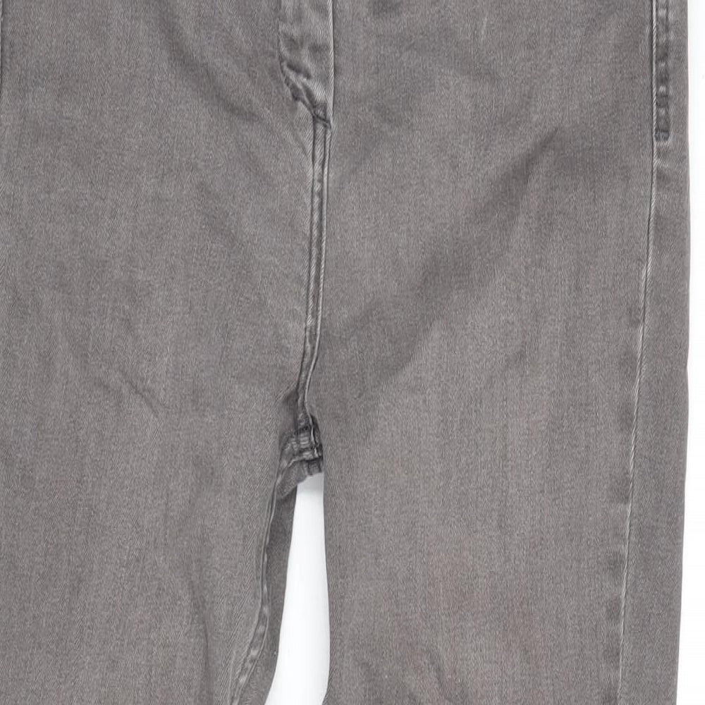 Womens UK Size 10 Marks and Spencer Regular Fit Skinny Grey Jeans