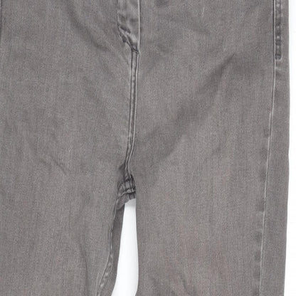 Womens UK Size 10 Marks and Spencer Regular Fit Skinny Grey Jeans